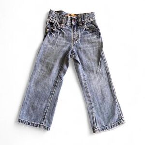 Old Navy 3T Toddler Boy Girl Bootcut Jeans Adjustable Waist Medium Wash